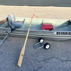 10’ Valco Aluminum Jon Boat