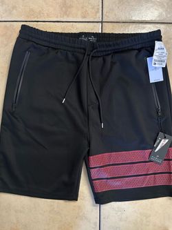Public Record men's athletic shorts, size XL, regular fit, black.