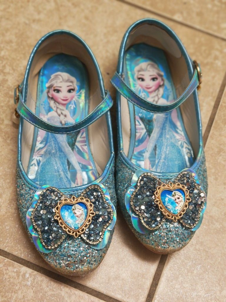 girls frozen flat size 34