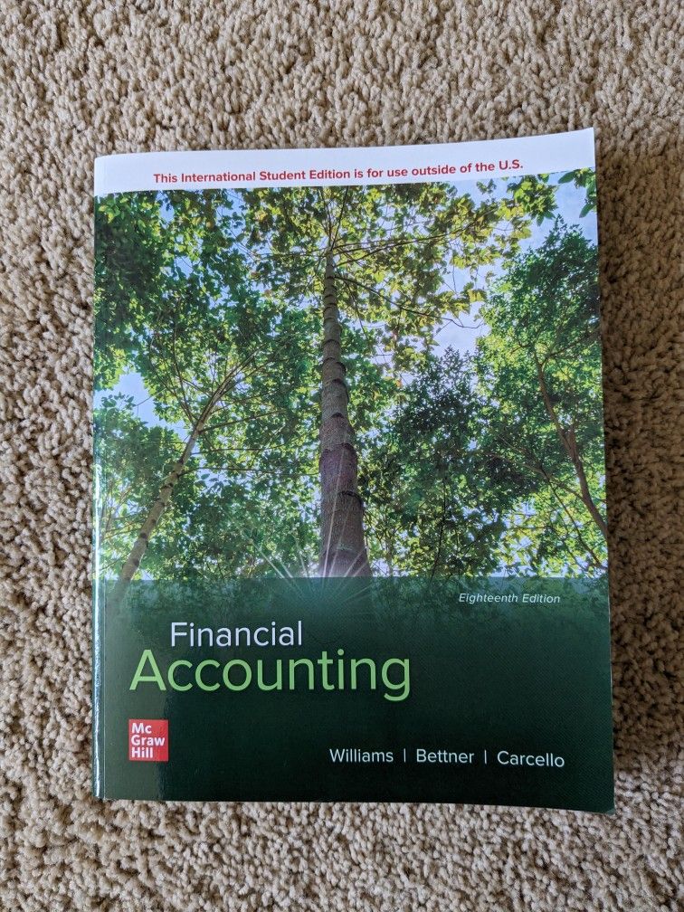 Financial Accounting Textbook 18th Edition (Paperback)