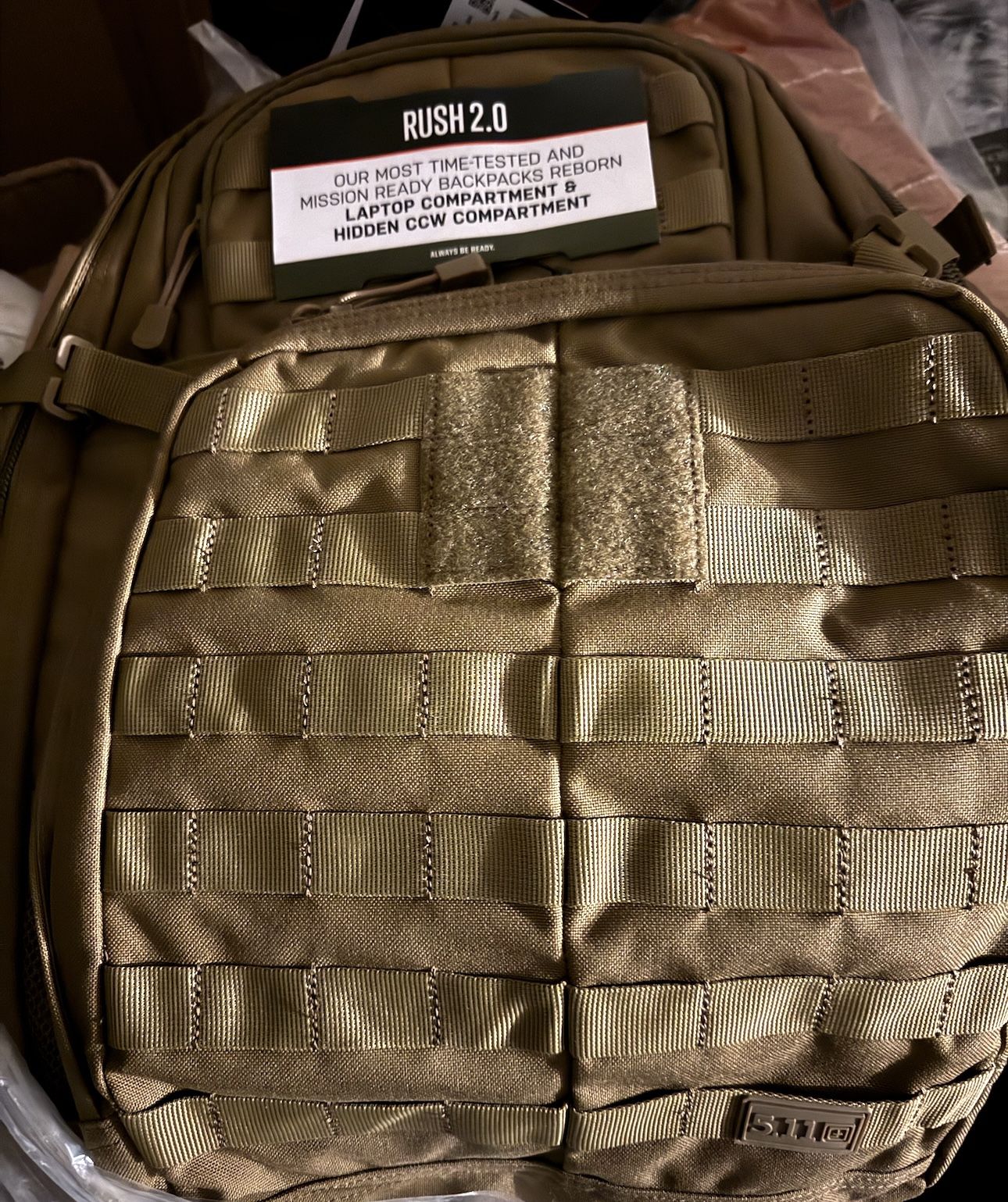 5.11 Rush 2.0 Laptop Bag/backpack