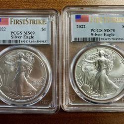 Graded American Silver Eagles