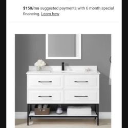 48" Vanity Allen + Roth 