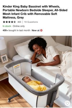 Kinder king bassinet