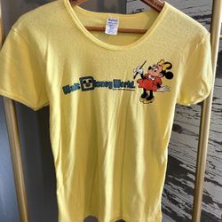 Vintage 1978 Walt Disney World Tshirt 