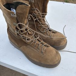 Belleville C790 Tan Aviation Boots Size 11.5