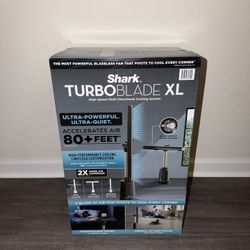 Shark TurboBlade Fan XL TF200 — Ultra-Customizable Bladeless Tower, Pivots, Twists, Oscillates 180°