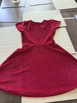 Red Dress Size 7/8