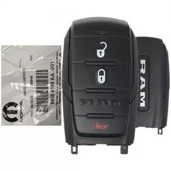 2019-2023 Dodge RAM 1500 Smart Key Fob Remote 3 Buttons (contact info removed)9AA