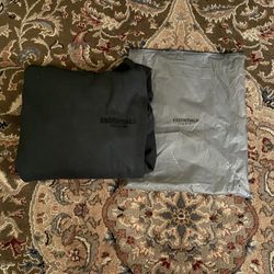 Fear of God Essentials Pullover Hoodie 'Stretch Limo' - Size Medium - Brand New