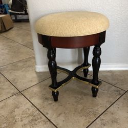 Wood Accent Stool 