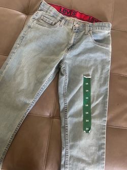 light wash Levi's 511 slim fit youth boys jeans