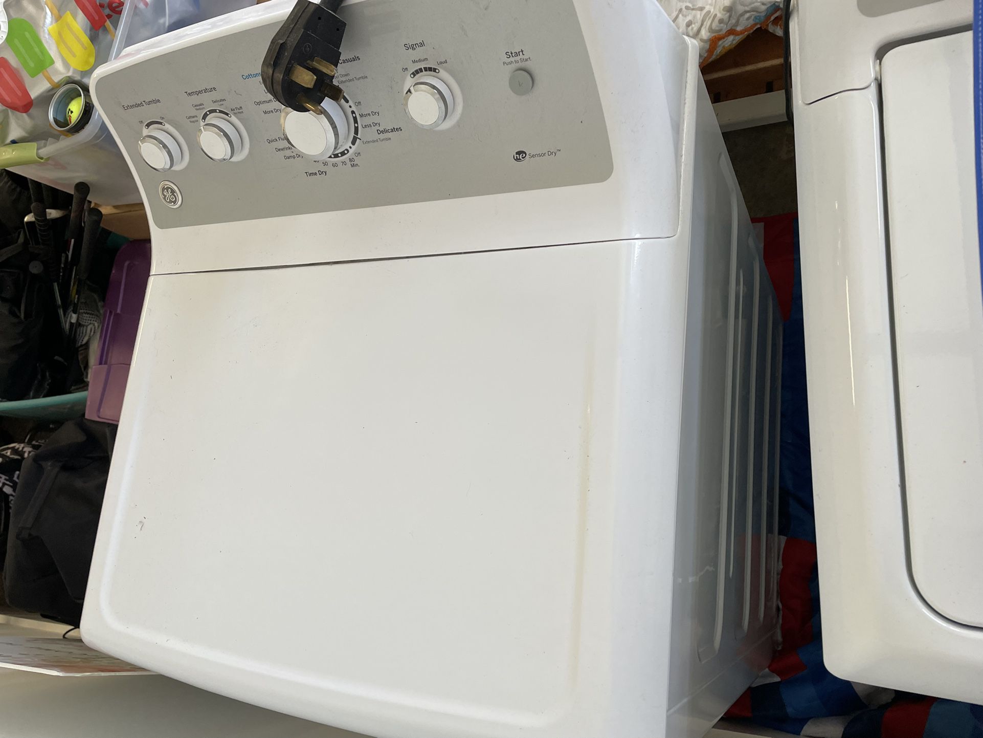 GE Washer and Dryer Combo Barely Used-Garage Kept 