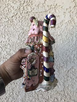 Collectible candy cane figurine