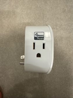 The Z-Wave Plus Smart Plugs, Model ZW4104 by JASCO are male plug connectors that offer Wi-Fi connectivity for easy control and monitoring. These smart