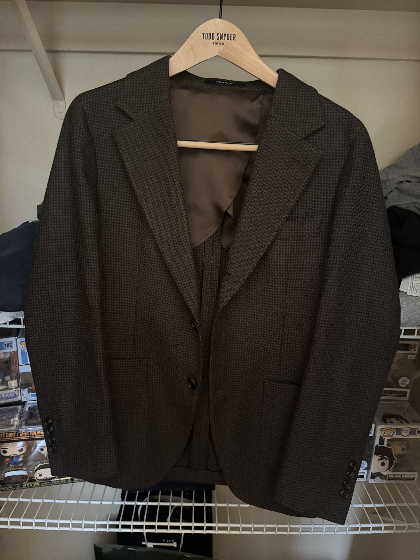 Todd Snyder - Madison Houndstooth Sport Coat 38S