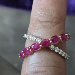 Ruby and Diamond Ring