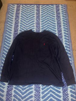 Polo Ralph Lauren navy blue long sleeve shirt Size XL #preppy #classic