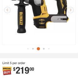 Hammer Drill     Dewalt