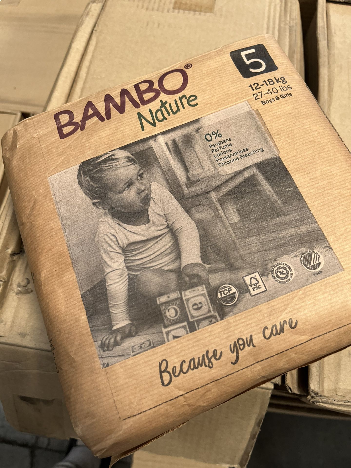 Bambo Nature Diapers Size 5