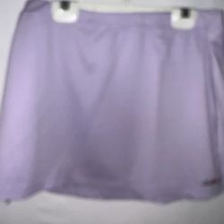 Ladies Womens Medium adorable ellesse pale purple vintage tennis skirt