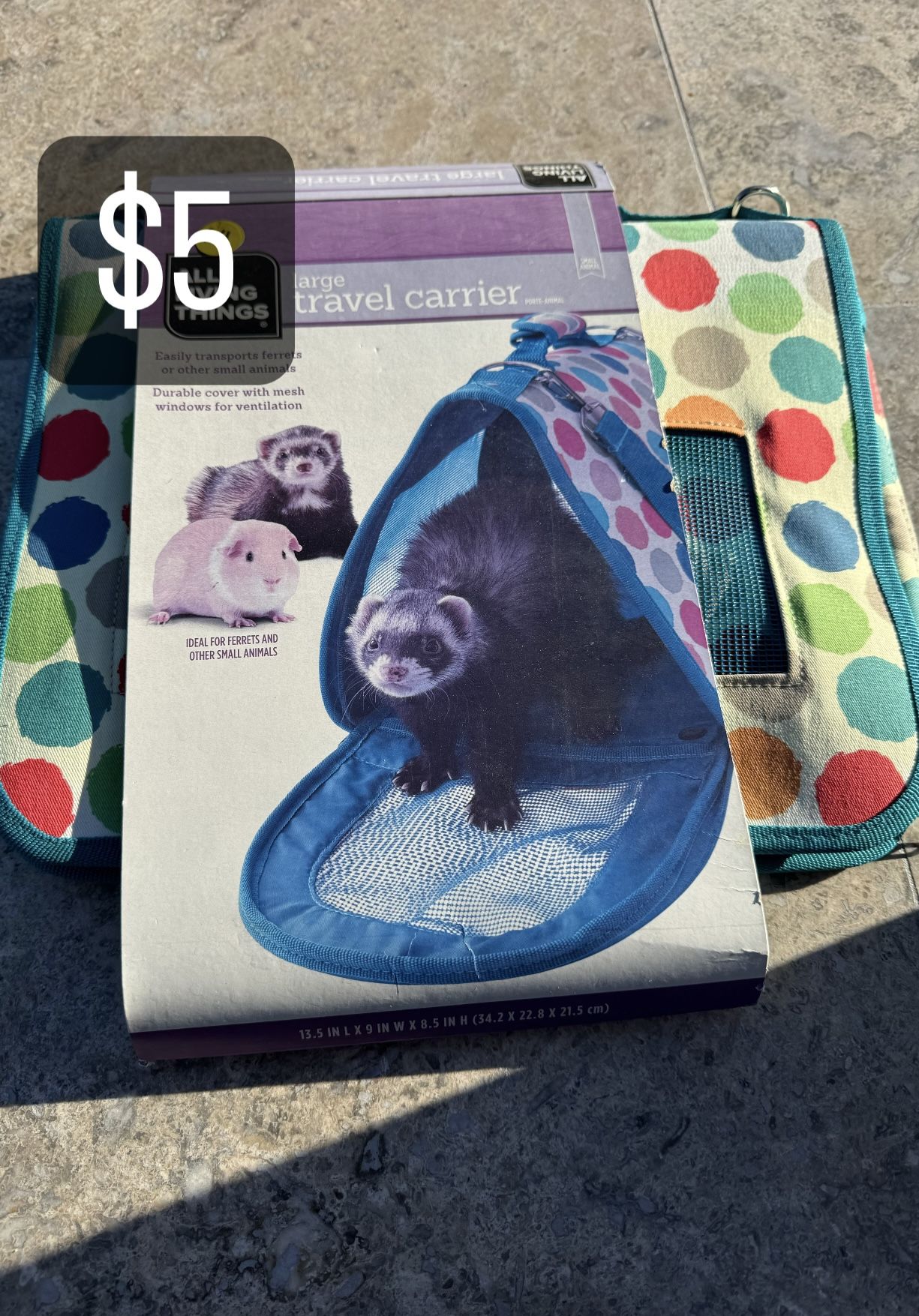 Large Animal Travel Carrier