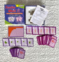 Homeschool, education Fraction Whirl II game