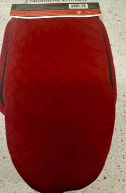 2 NEOPRENE 1 Oven Mitt & 1 Pocket Pot Holder