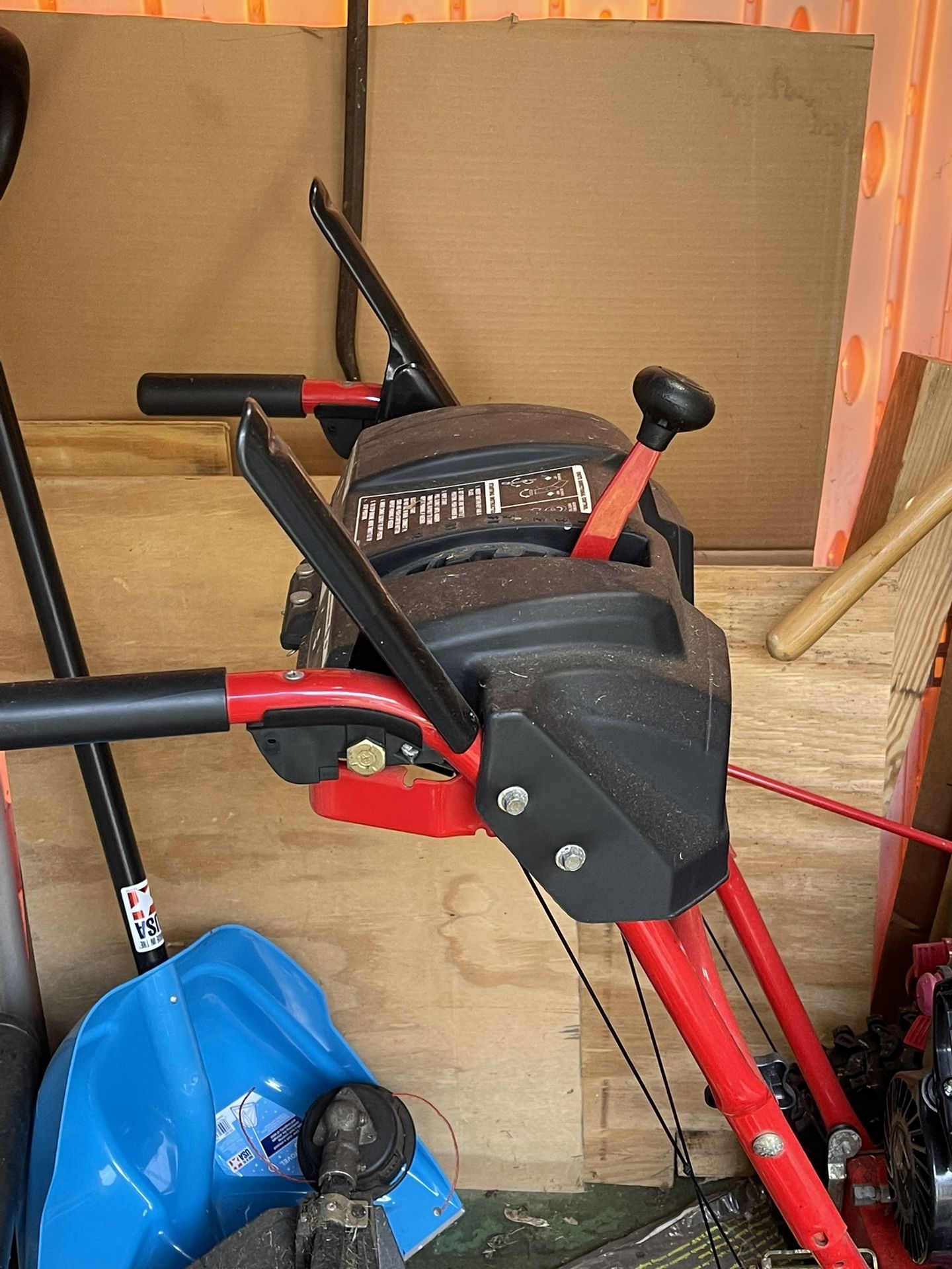 Troy bilt snow blower