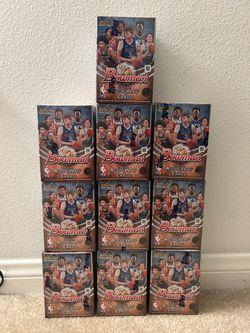 Lot of 10x 2025 Bowman Basketball Blasters