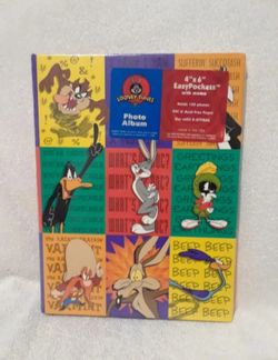 Vintage Looney tunes easy pockets photo album