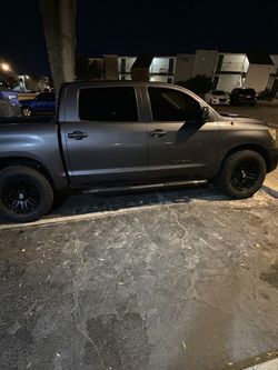 5 tires and 5 wheels ready to roll