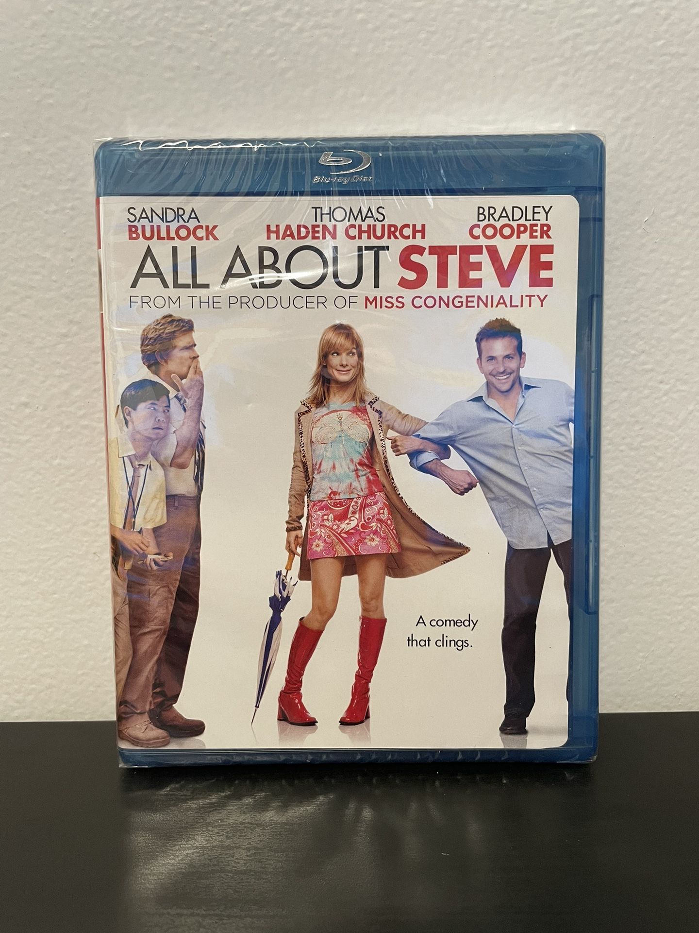 All About Steve Blu Ray Movie NEW SEALED Bradley Cooper Sandra Bullock 2009