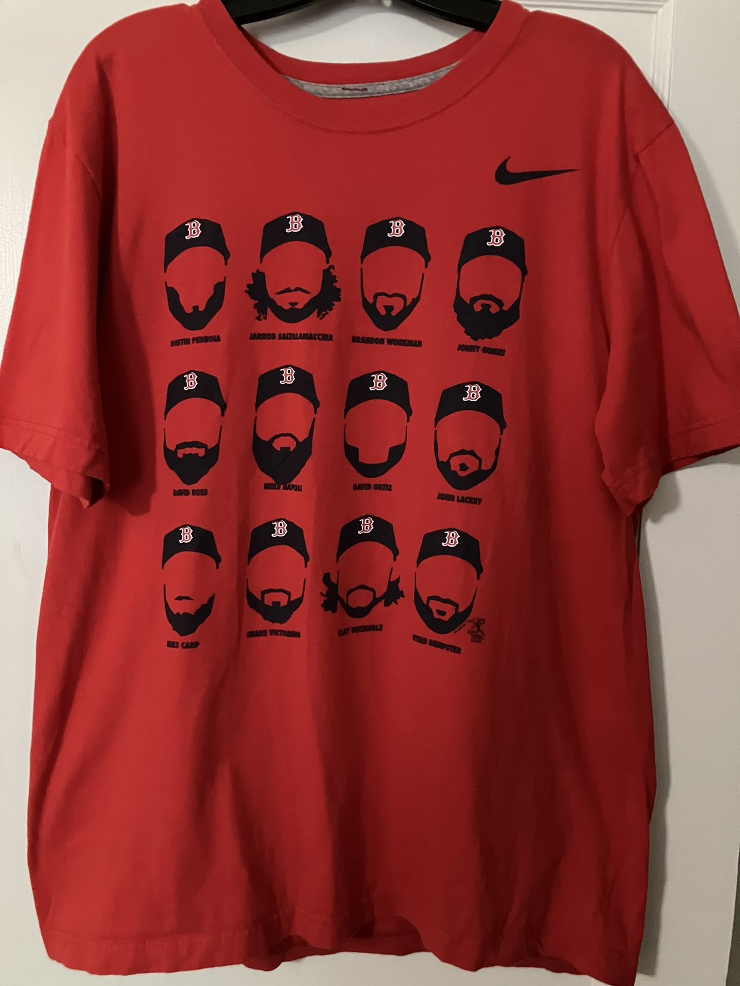 Nike Red Sox Get Bearded T-Shirt