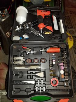 Air tool set new never used