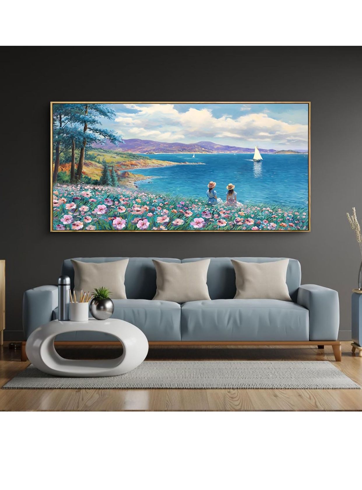 Large Picture for Living Room Bedroom Home Office Wall Decoration Size 29x58