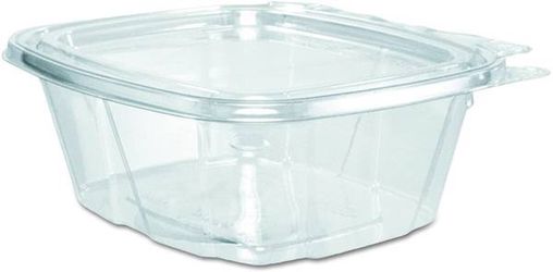 400 Dart CH16DEF ClearPac Safe Seal 16 oz Food Salad Containers 400 count