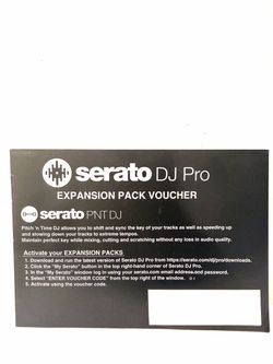 Serato DJ Pro PNT Pitch n Time Expansion Pack Voucher