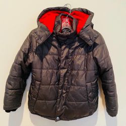 Calvin Klein Jeans Hooded Puffer Winter Jacket