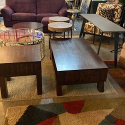 Coffee Table, End Table, Sofa Table, Lamps  & Much Much More. Designer, Read Description Please 