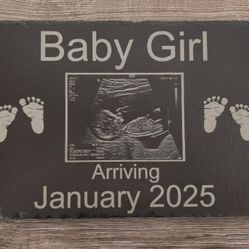 Engraved Custom Photo Slates Memorial Any Occasion