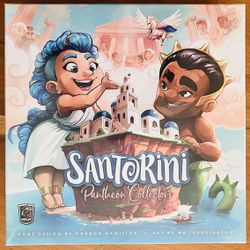Santorini Base Game + Riddle of the Sphinx Expansion Bundle NEW