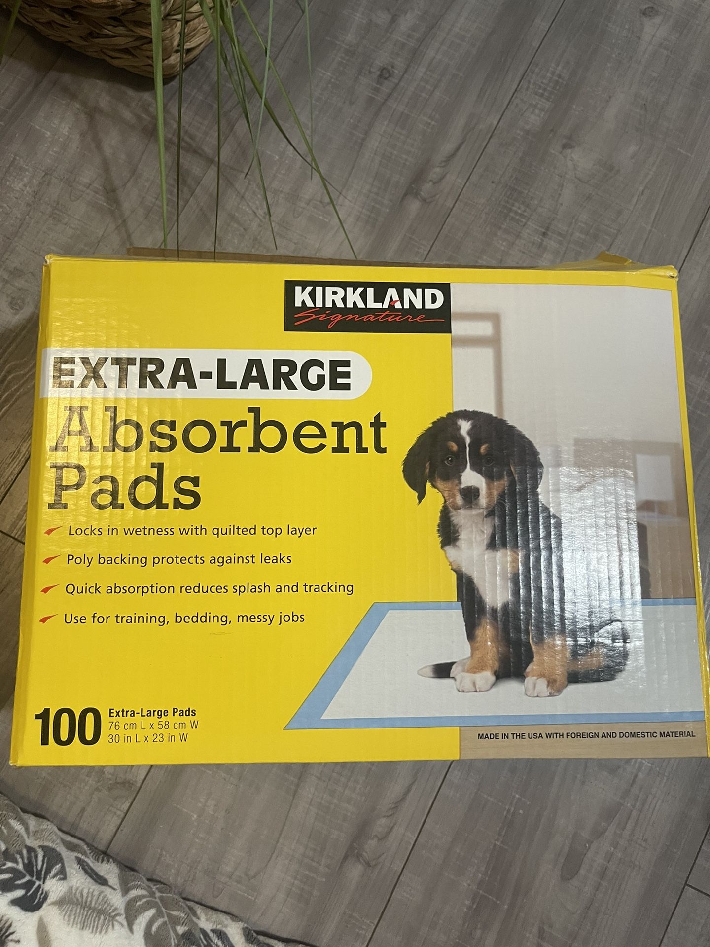 kirkland 77 extra large pee pads costco