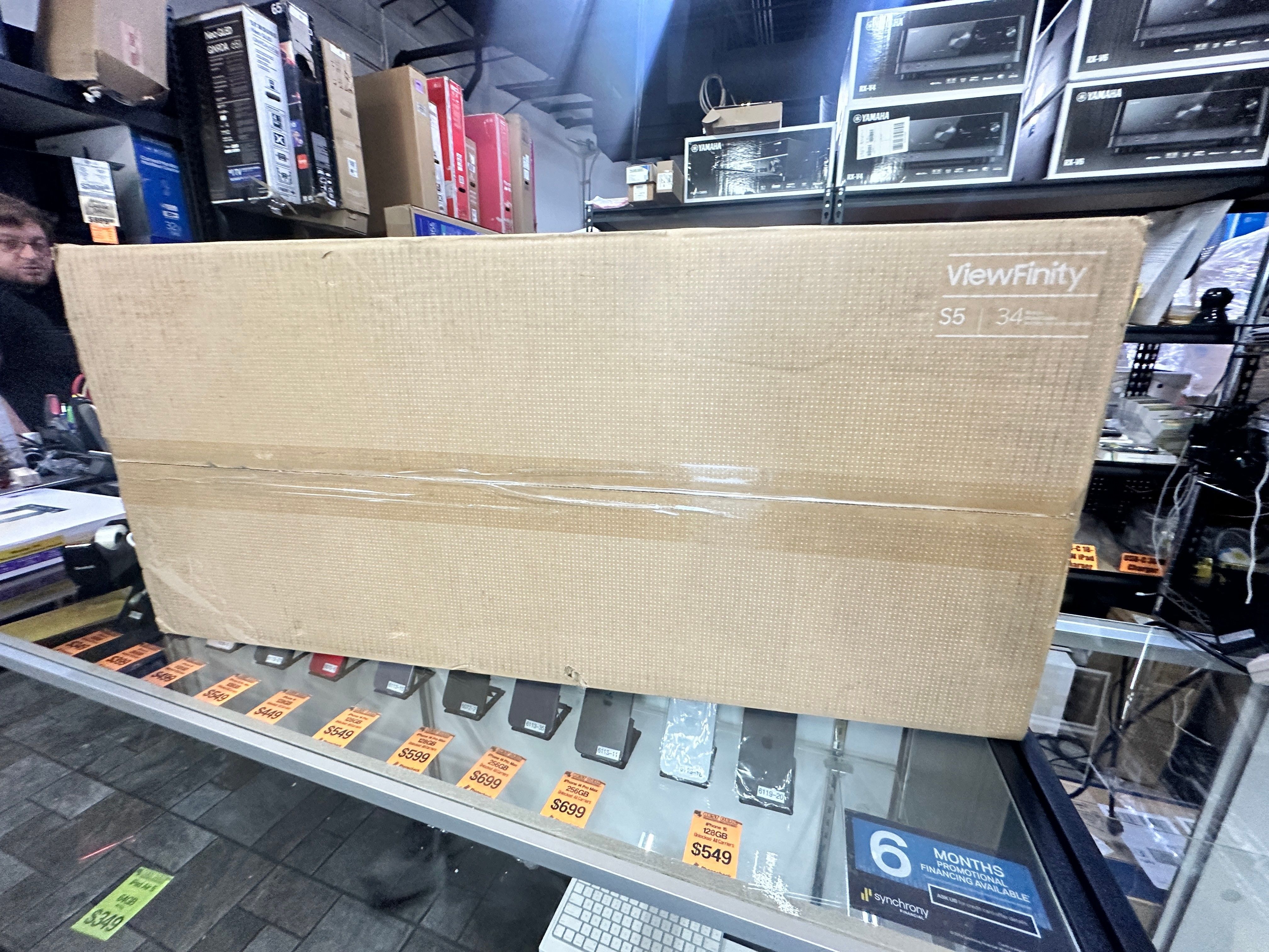 LABOR DAY DEALS!!! 34" Samsung ViewFinity S50GC Series Ultra-WQHD Monitor LS34C502GANXZA