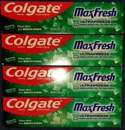 Colgate Max Fresh Toothpastes