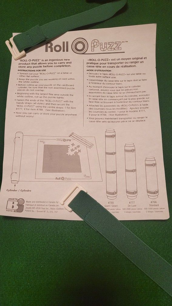 Roll O Puzz / PUZZLE STORAGE