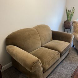 Loveseat For Sale - Gold 