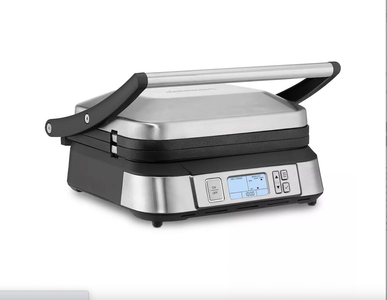 NEW Cuisinart GR-6FR Contact Smoke-Less Mode Griddler - SILVER- Sealed Package