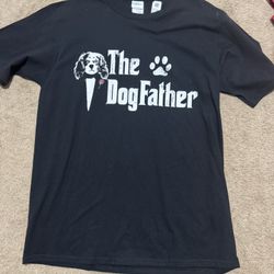 The Dogfather Cavalier T-Shirt men’s size Large 