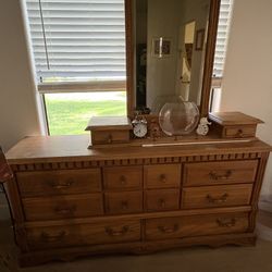 Solid Wood Furniture And Couch